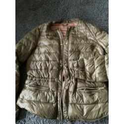 Zara olive green jacket S womens