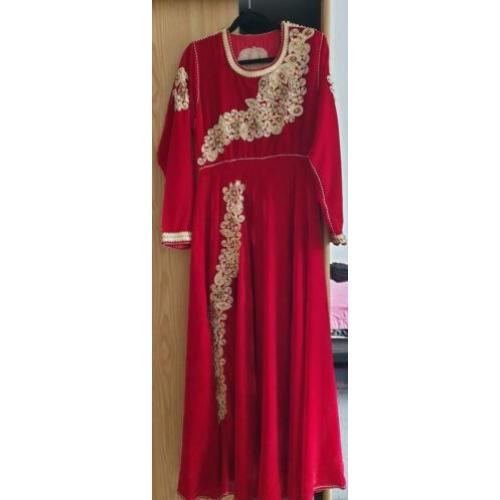 Kaftan, takshita, galajurk, feestjurk, jurk, gelegenheidsjur