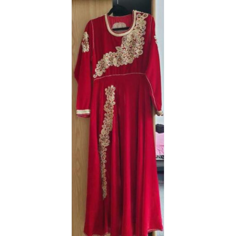 Kaftan, takshita, galajurk, feestjurk, jurk, gelegenheidsjur