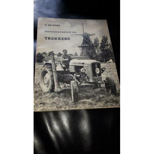 Boek eenvoudige kennis trekkers fiat allis chalmers traktor