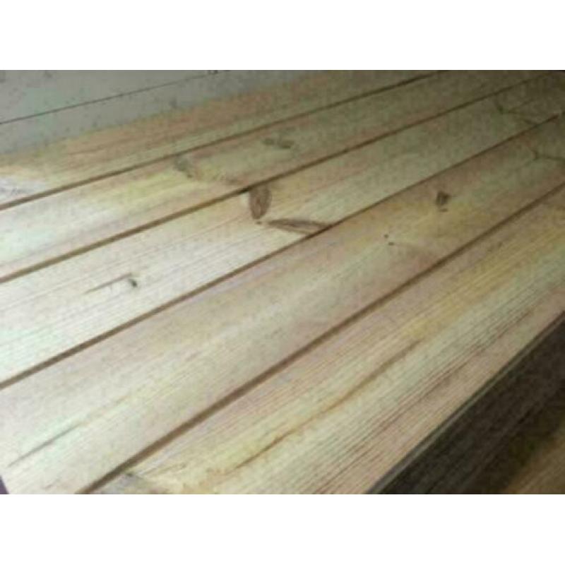 'Grenen vloerdelen / planken 21 x 155 mm x 2m , A kwaliteit