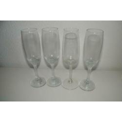 4 Champagneglazen