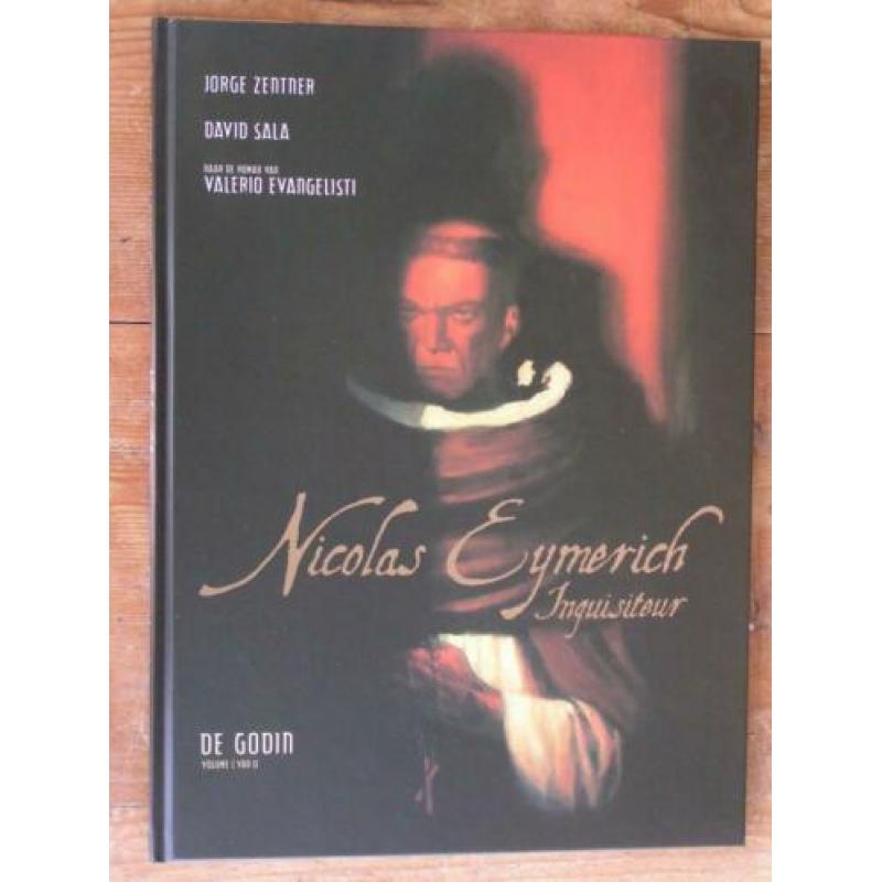 Nicolas Eymerich inquisiteur ~ Complete serie HC's 1 t/m 4