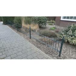 Sier hekwerk ijzer / staal. Circa 12 meter