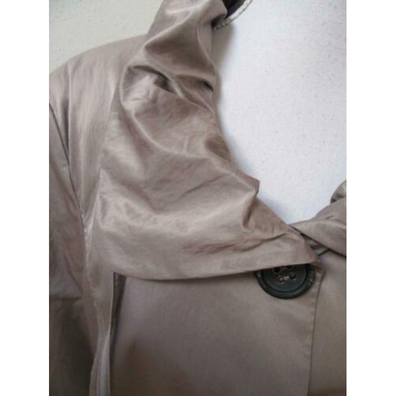 Y60 NIEUW!! apart jasje BONITA taupe bruin maat 46