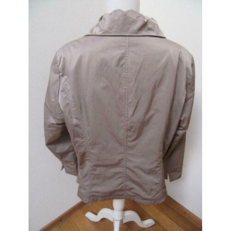 Y60 NIEUW!! apart jasje BONITA taupe bruin maat 46