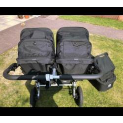 Duowagen, easy walker, zwart, goede staat!