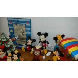 Mickey Mouse poppetjes verzameling, vintage en nieuw