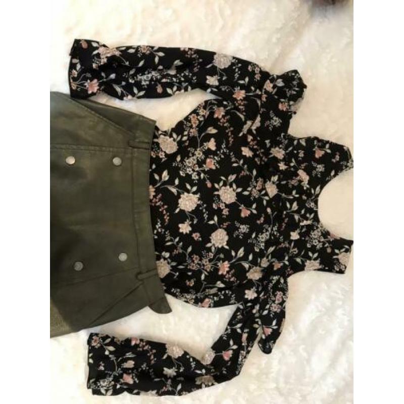 Rokje legergroen maat xs Vero moda