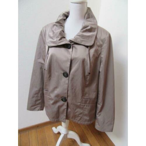 Y60 NIEUW!! apart jasje BONITA taupe bruin maat 46