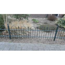 Sier hekwerk ijzer / staal. Circa 12 meter