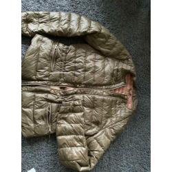 Zara olive green jacket S womens