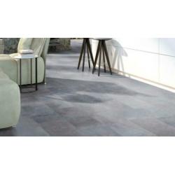 Warm grijs betonlook tegel laminaat 407 €14,95 in.BTW#