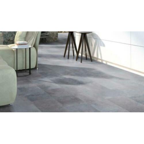 Warm grijs betonlook tegel laminaat 407 €14,95 in.BTW#