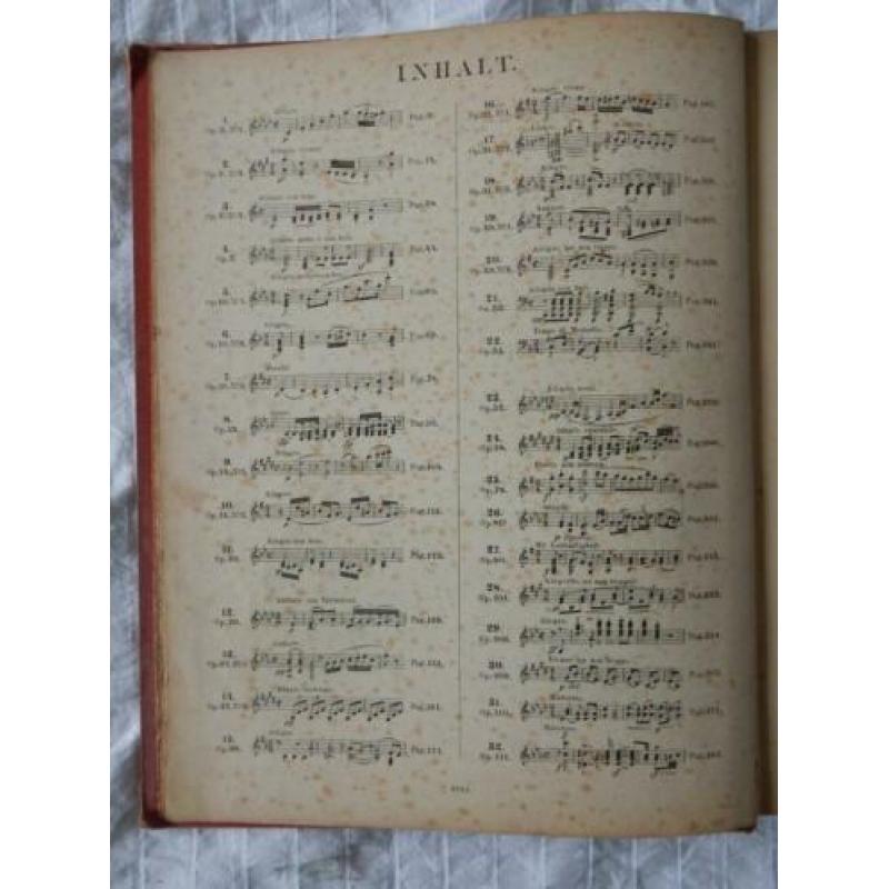 Te koop Beethoven sonates bladmuziek