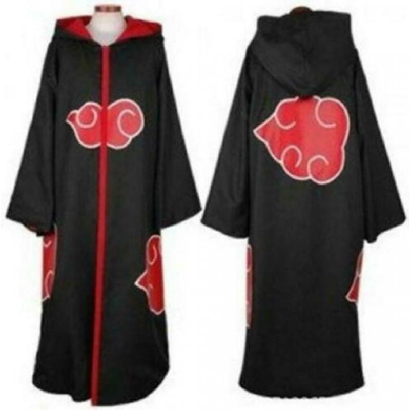 Naruto akatsuki poncho kleding pak mantel jas anime cosplay