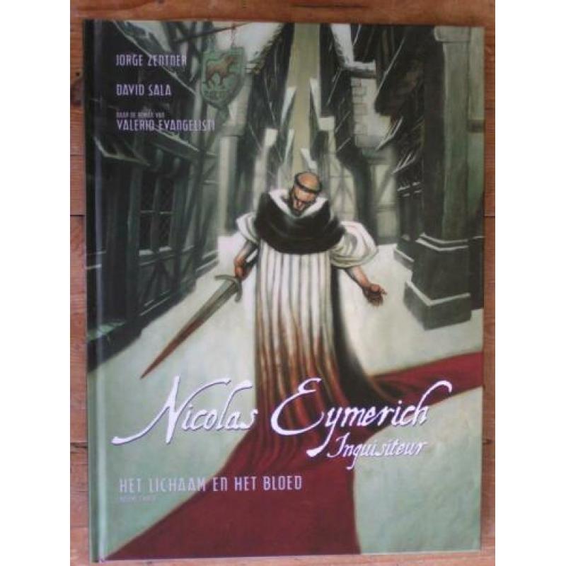 Nicolas Eymerich inquisiteur ~ Complete serie HC's 1 t/m 4