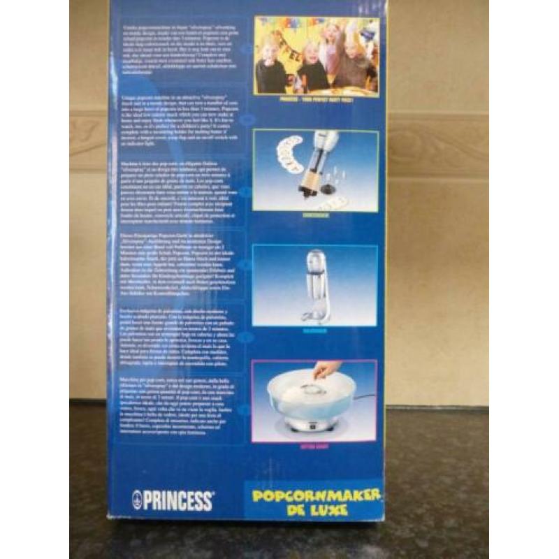 popcornmachine princess popcornmaker NIEUW 2989