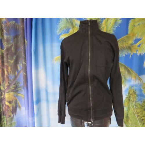 zwart katoenen vest mt M Hugo Boss
