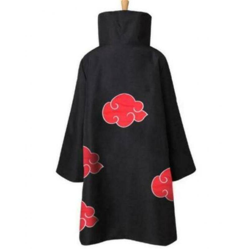 Naruto akatsuki poncho kleding pak mantel jas anime cosplay