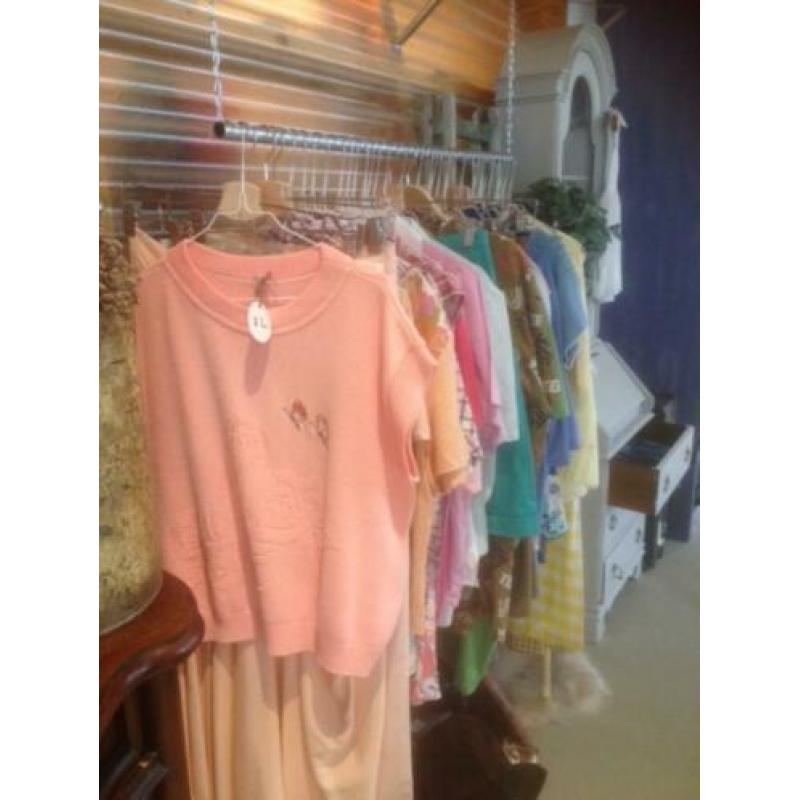 Vintage / Zomertruitjes - truitjes - tops / maat: XL