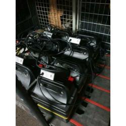 Attractie elektronische karts