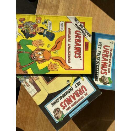 15 Urbanus stripboeken. €4,- per stuk of alles voor € 40,-