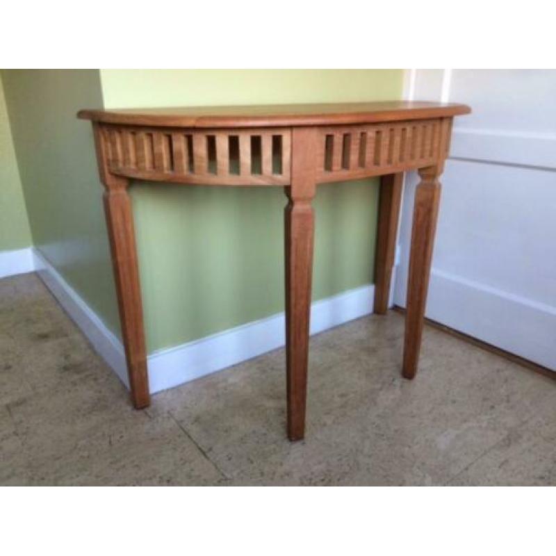 teak wandtafeltje