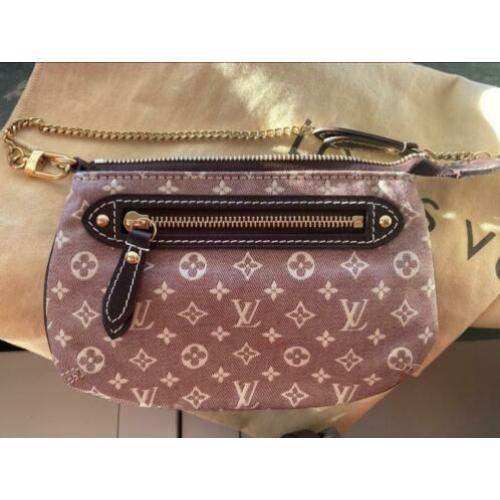 Louis Vuitton Mini Pochette monogram Idylle Sepia authentiek
