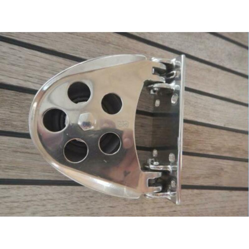 Mast katrol SCHAEFER Half-Moon Mast Base Block Mast blok 316