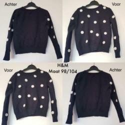 Meisjes kinderkleding maat 92-110 (Zara, Vingino, H&M e.d)