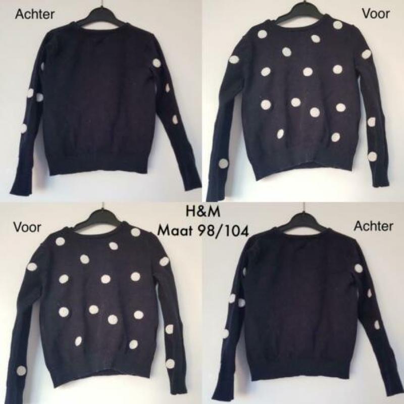 Meisjes kinderkleding maat 92-110 (Zara, Vingino, H&M e.d)