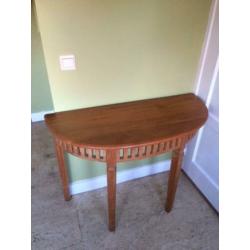 teak wandtafeltje