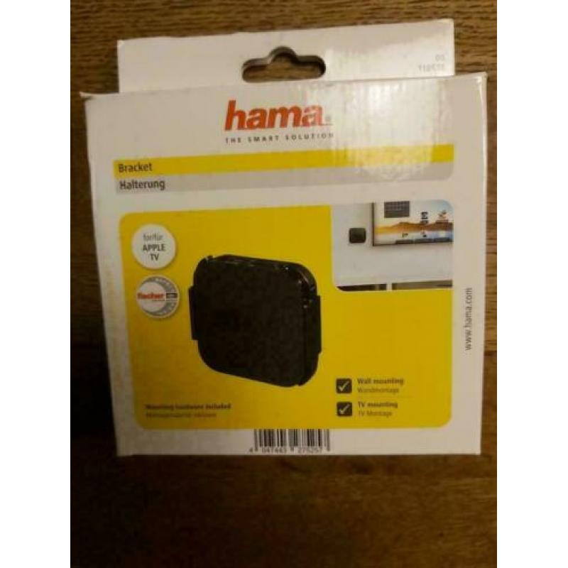 Hama 00118638 montagekit voor Apple TV nieuw in verpakking.
