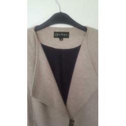 ZGAN stoer jasje van Geisha jersey met leer XL is 42