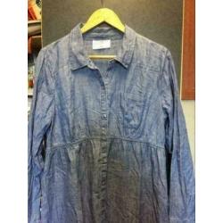 Dames spijker jurk, maat: m/l