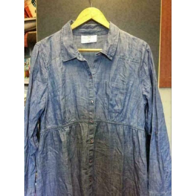 Dames spijker jurk, maat: m/l