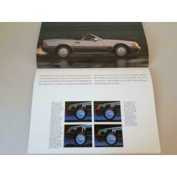 Mercedes Benz SL brochure 01/1990 - NL