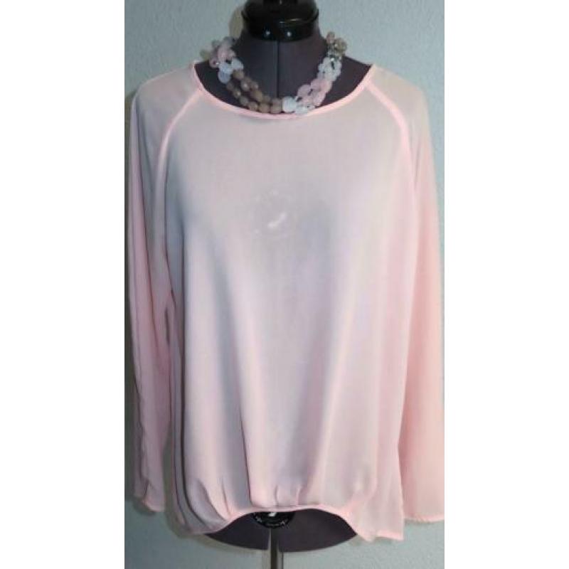 Lente! SEM PER LEI bijzonder femme blouse 38 40 M