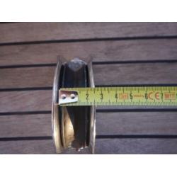 Mast katrol SCHAEFER Half-Moon Mast Base Block Mast blok 316