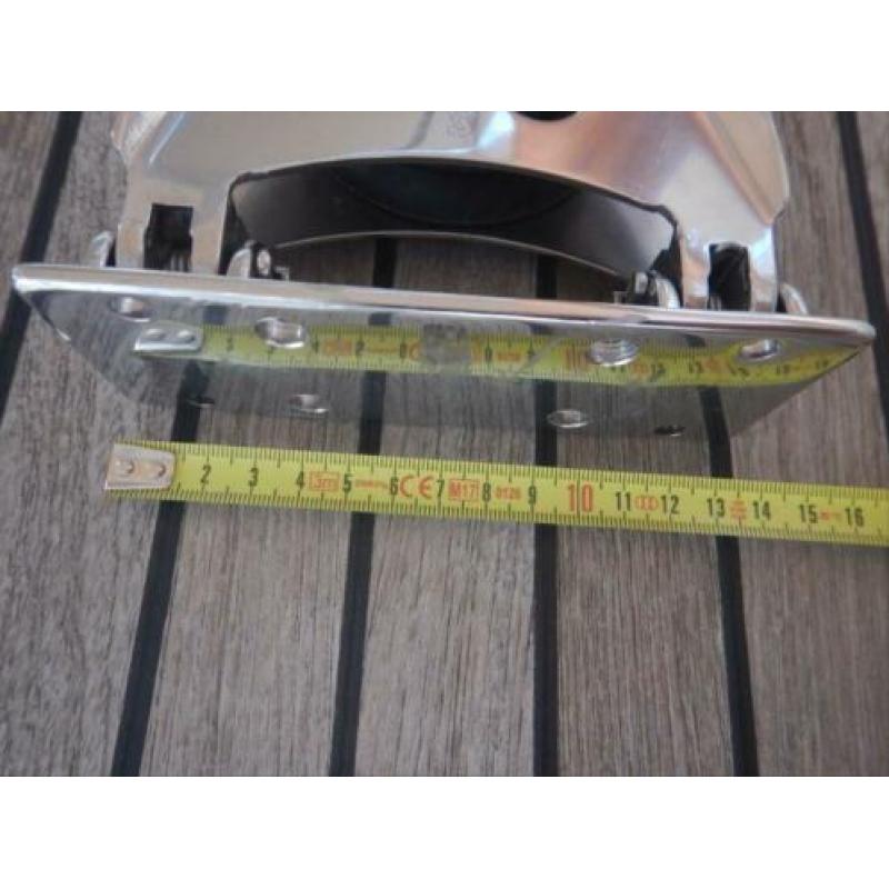 Mast katrol SCHAEFER Half-Moon Mast Base Block Mast blok 316