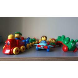 Supe leuke Lego Primo set, groter dat duplo trein vliegtuig