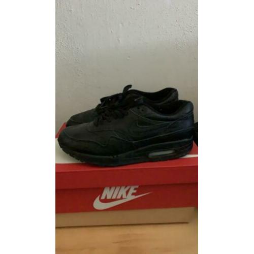 Nike air Max 1 All Black Leather 1999