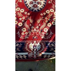 Bordeaux tapijt 200cm breed 300cm lang