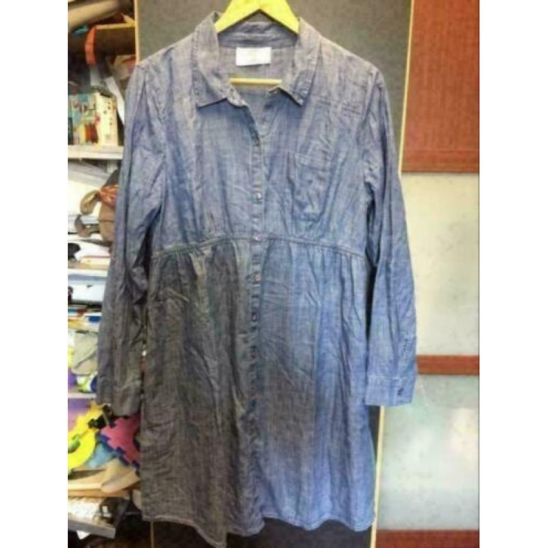 Dames spijker jurk, maat: m/l