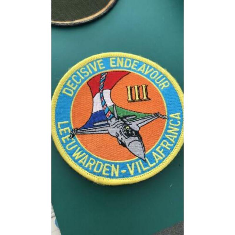 Patch RNLAF Decisive endeavour 3 Leeuwarden Villafranca