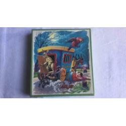 Oude houten Kolibri puzzle Zirkus Baldini no. 3541/42 stuks