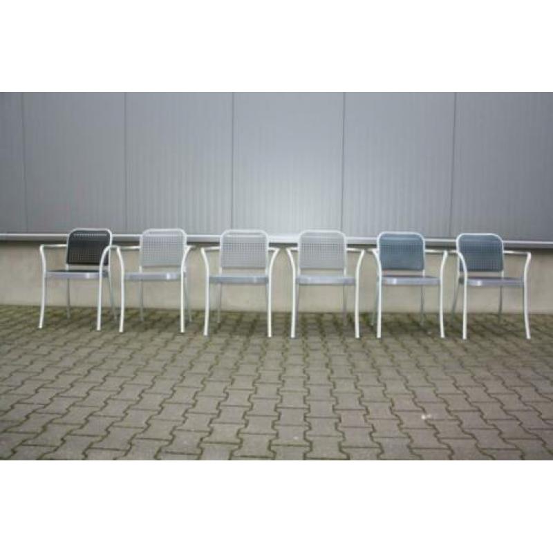 Eetkamer-/vergaderstoel “Silver” , Vico Magistretti