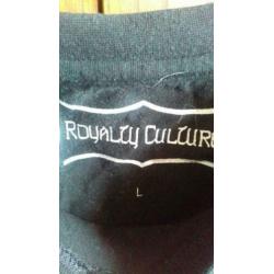 Royalty culture t shirt zware kwaliteit maat L