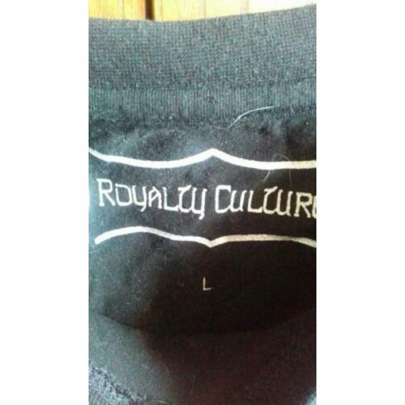 Royalty culture t shirt zware kwaliteit maat L
